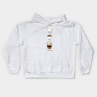 My favorite Coffee Poodle Kids Hoodie